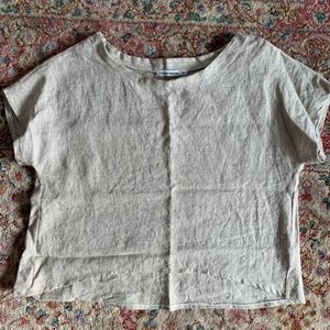 Little Deer Handmade linen top